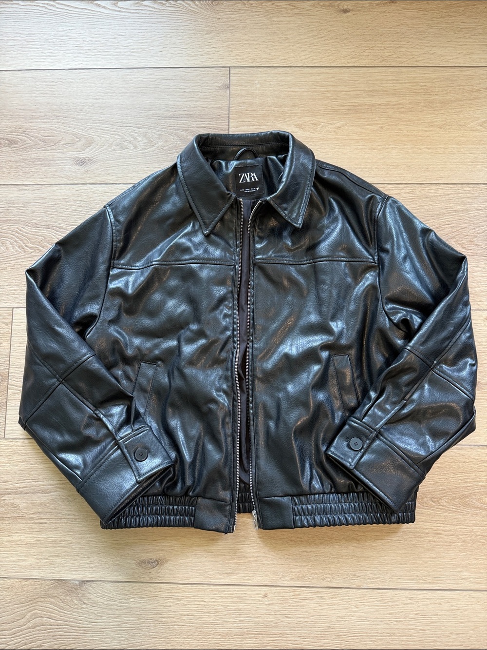 Zara Faux Leather Jacket
